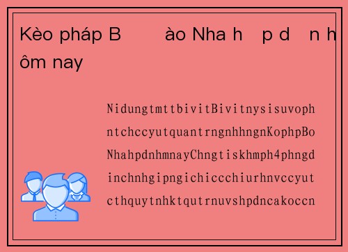 Kèo pháp Bồ Đào Nha hấp dẫn hôm nay