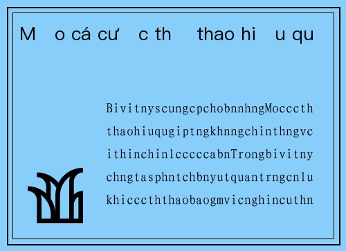 Mẹo cá cược thể thao hiệu quả