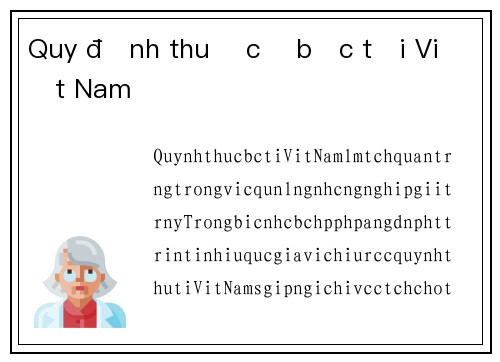 Quy định thuế cờ bạc tại Việt Nam